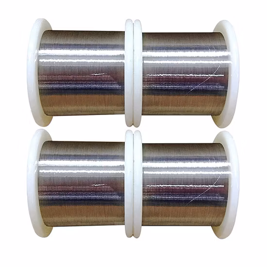 Nickelbasierte Legierung Inconel 690 Drähte 0,025 mm Nickeldrähte