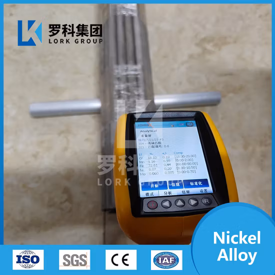 Nickelbasierte Incoloy-Legierung ASTM B407 Incoloy 800h / 1.4958 / Uns N08810